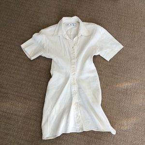 Off-white dress sz 40
